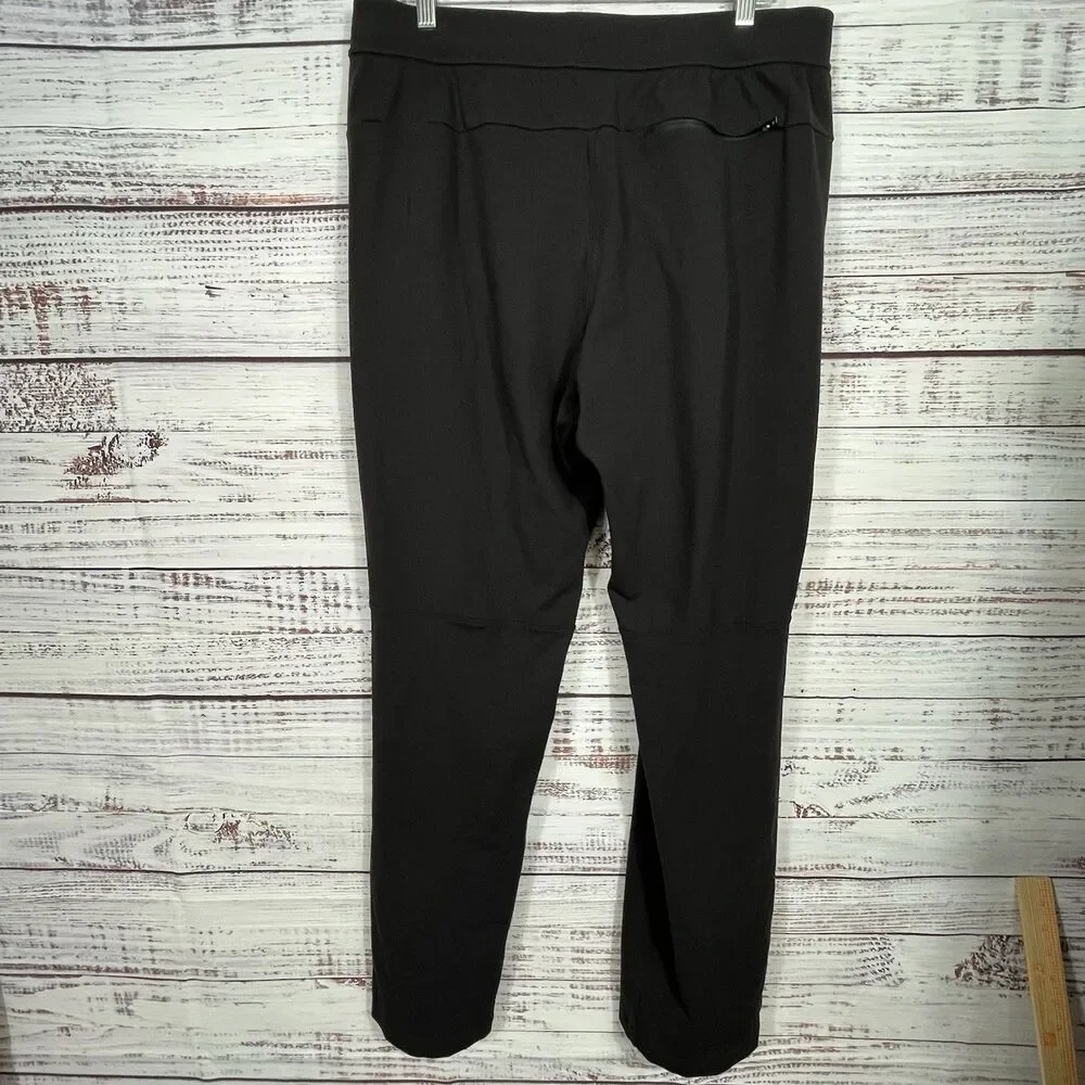 Lululemon Discipline Pant Men’s XL Black Performance Stretch Gym Sweatpants Logo